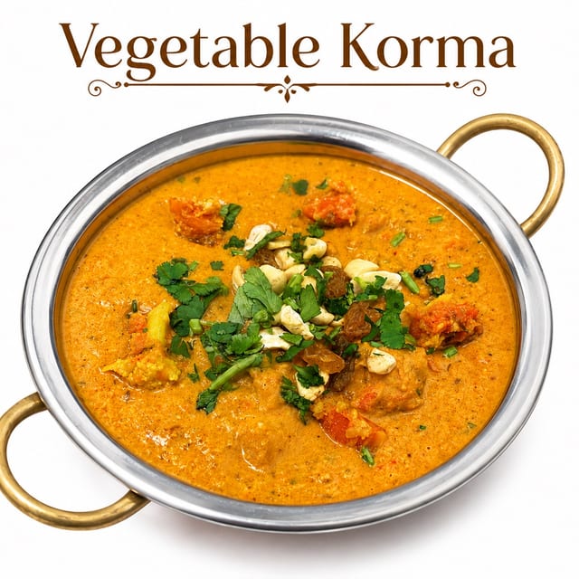 Vegetable Korma.