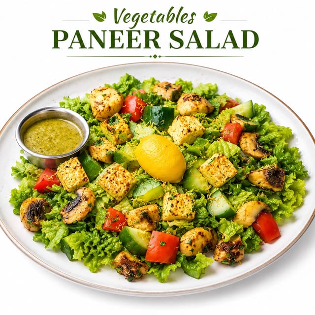 Vegi Paneer Salad.