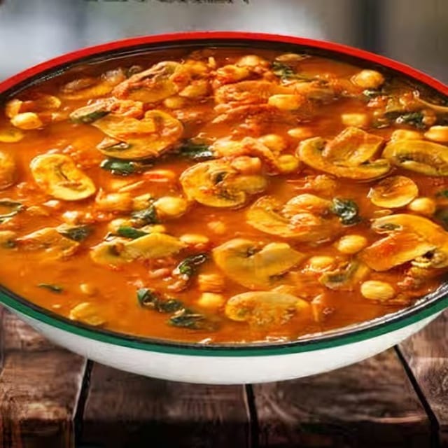 Mushroom Masala.