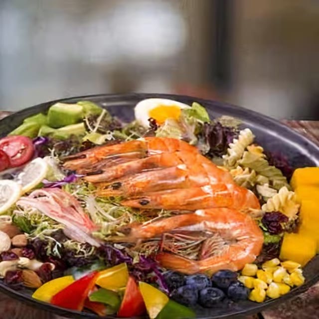 Seafood Salad (Fresh Fish or Shrimp).
