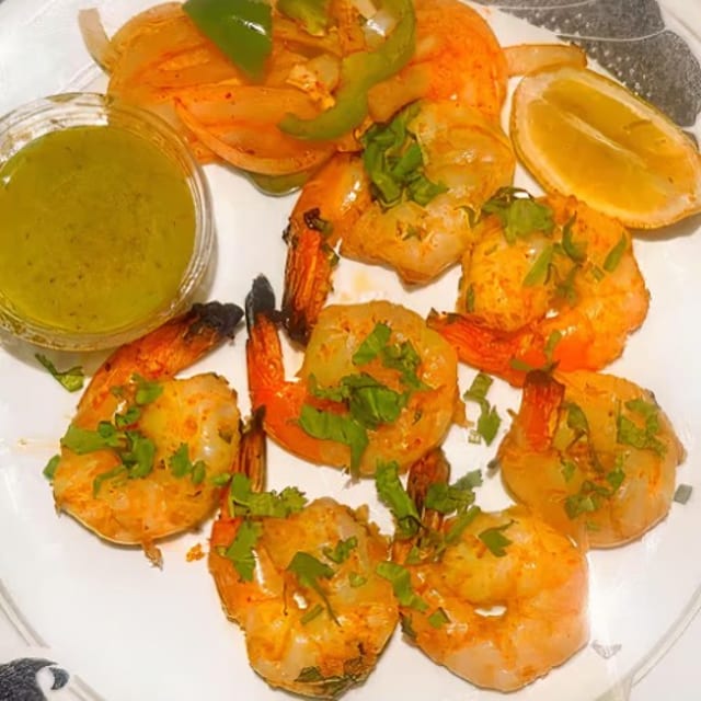 Tandoori Shrimp.