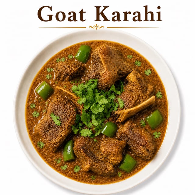 Goat Karahi.