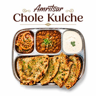 Amritsar Chole Kulche