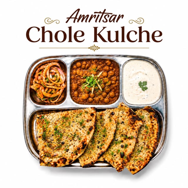 Amritsar Chole Kulche.