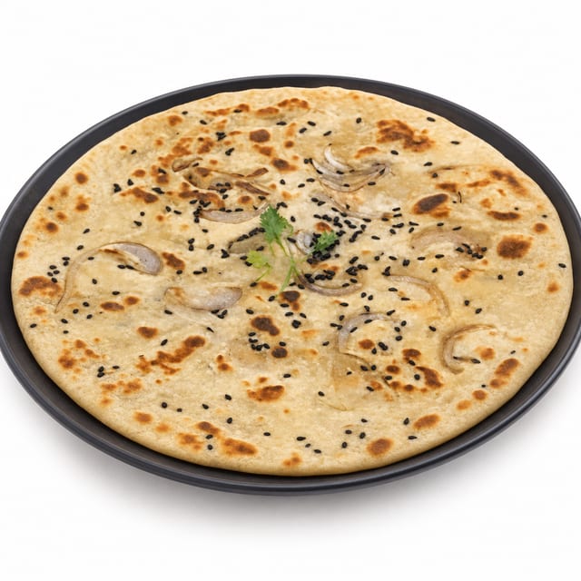 Onion Tandoori Roti Kulcha.