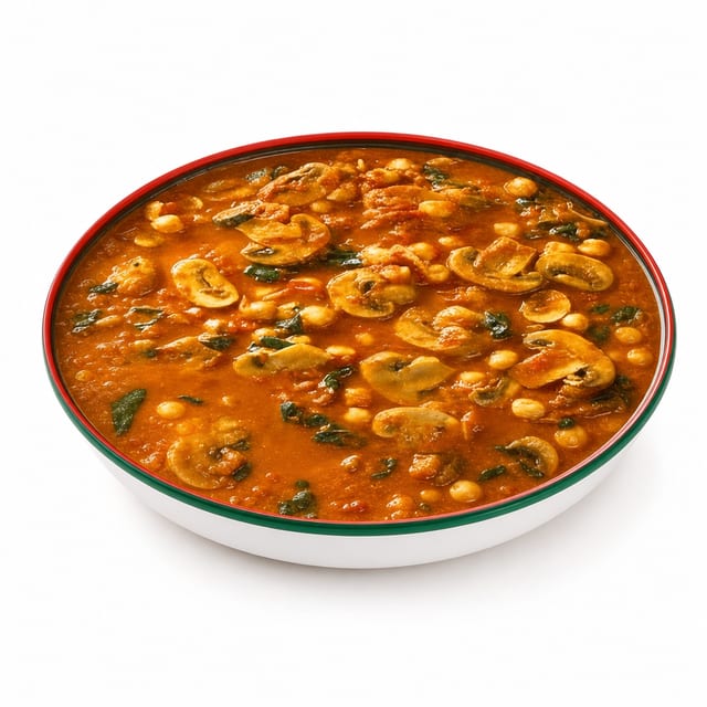 Mushroom Masala.
