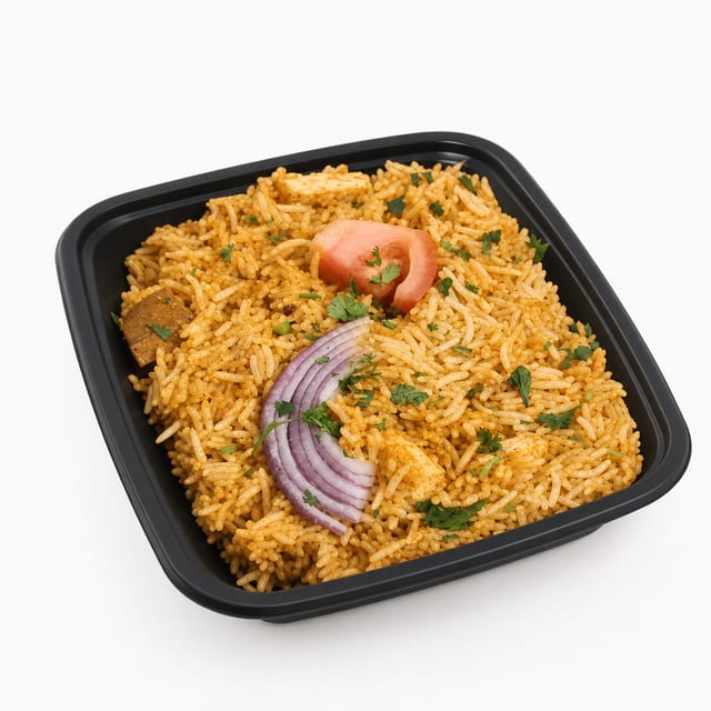 Paneer Biryani.