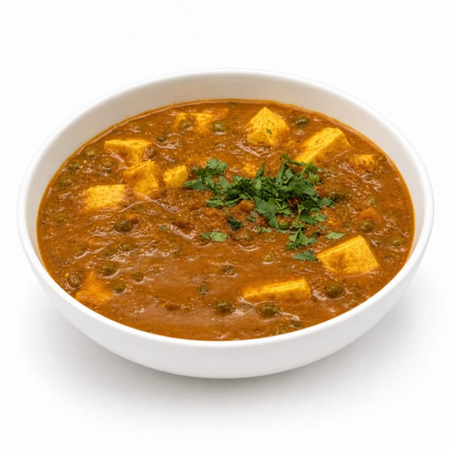Matar Paneer.