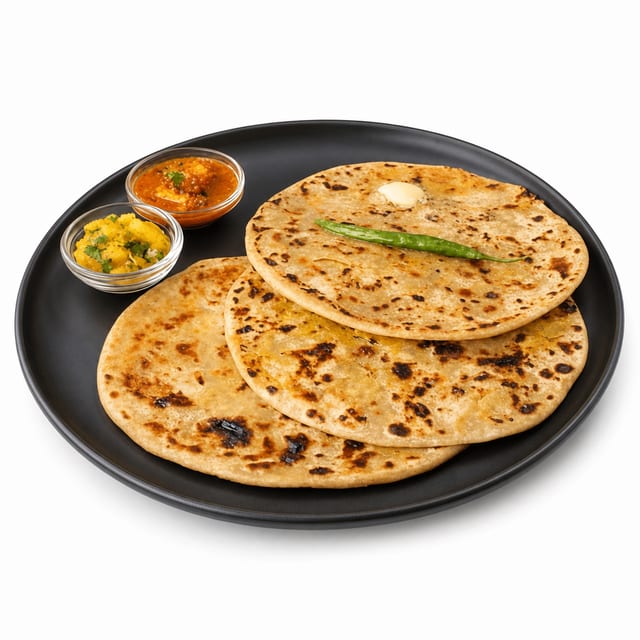 Aloo Paratha.