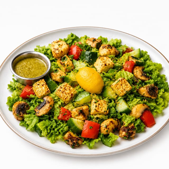 Veggie Paneer Salad.