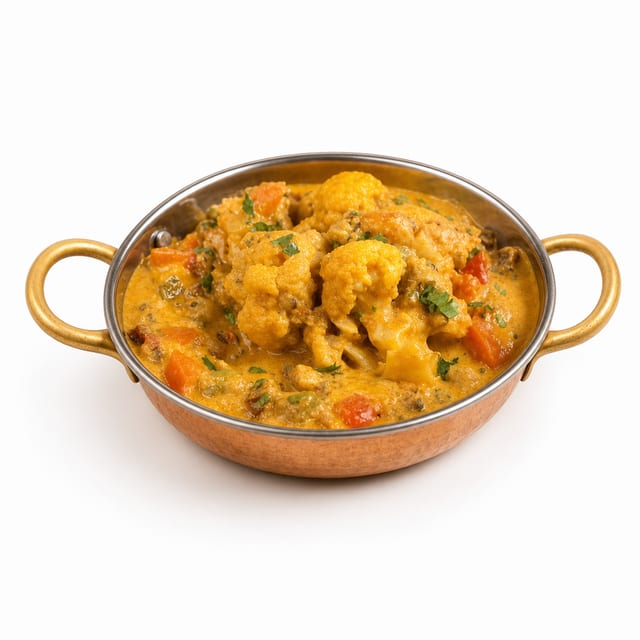 Vegetable Korma Lunch.