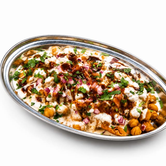Samosa Chaat.
