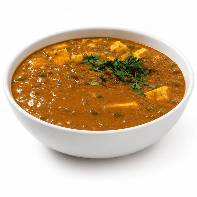 Matar Paneer.