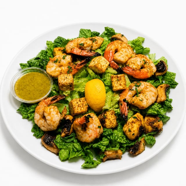 Seafood Salad (Fresh Fish or Shrimp).