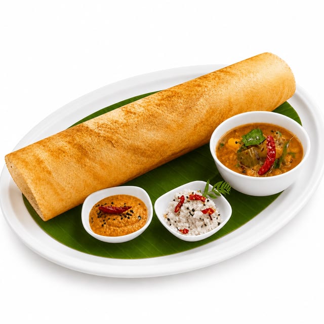 Plain Dosa.