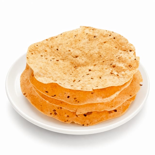 Lentil Papadam.