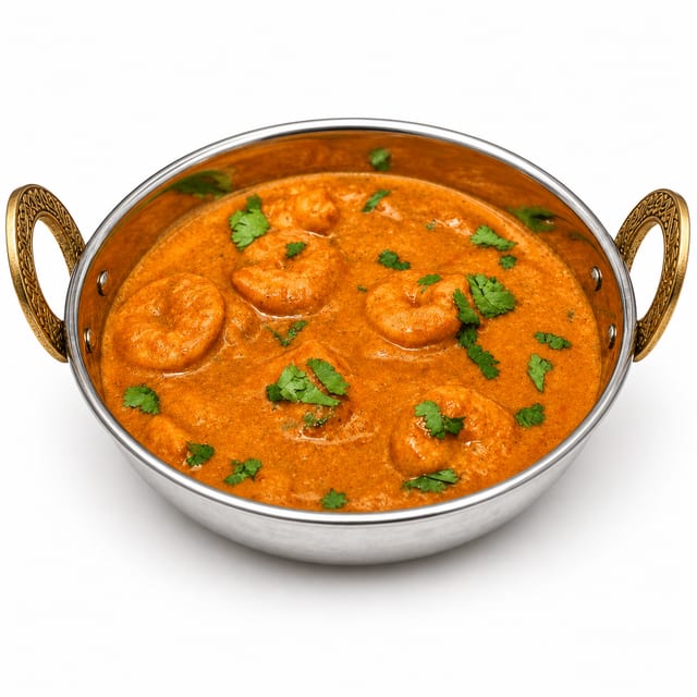 Shrimp Tikka Masala.