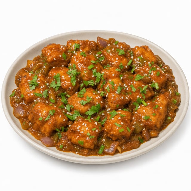 Chilli Paneer.