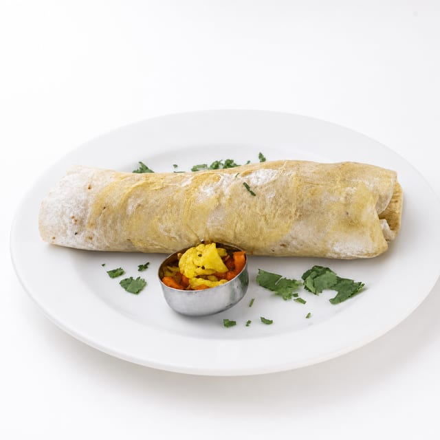 Aloo Gobi Frankie.