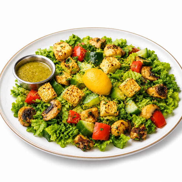 Veggie Paneer Salad.