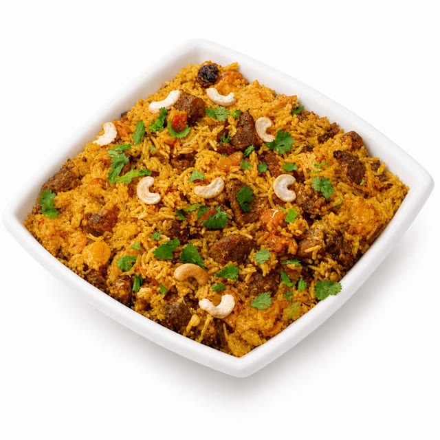 Goat Biryani.