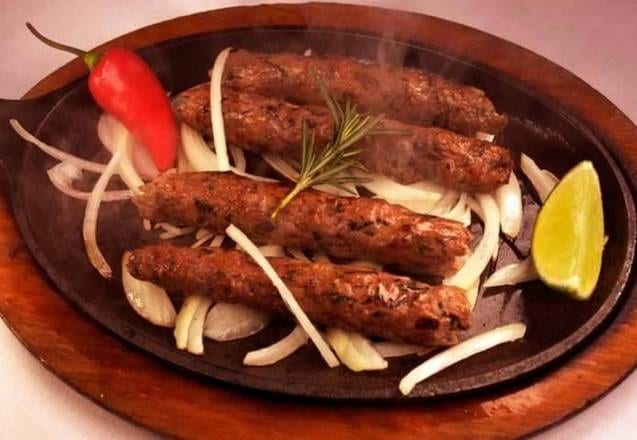 Chicken Seekh Kabob.